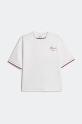 ÁO THUN NAM LETREND BASIC HÀ NỘI - BOXY - WHITE