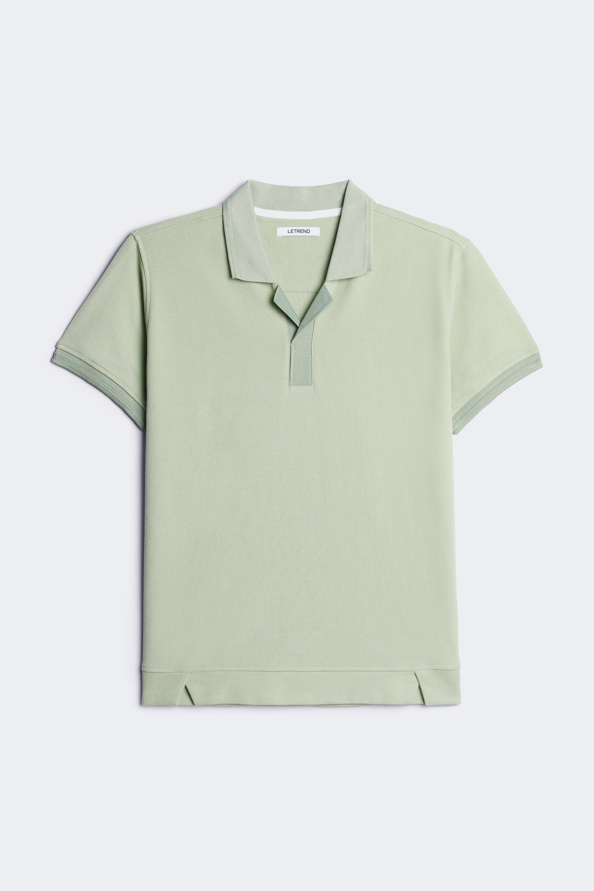ÁO POLO NAM LETREND - REGULAR FIT - MINT